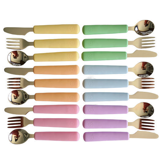 Rainbow Cutlery Bundle of 6 PASTELS (Save 20%)