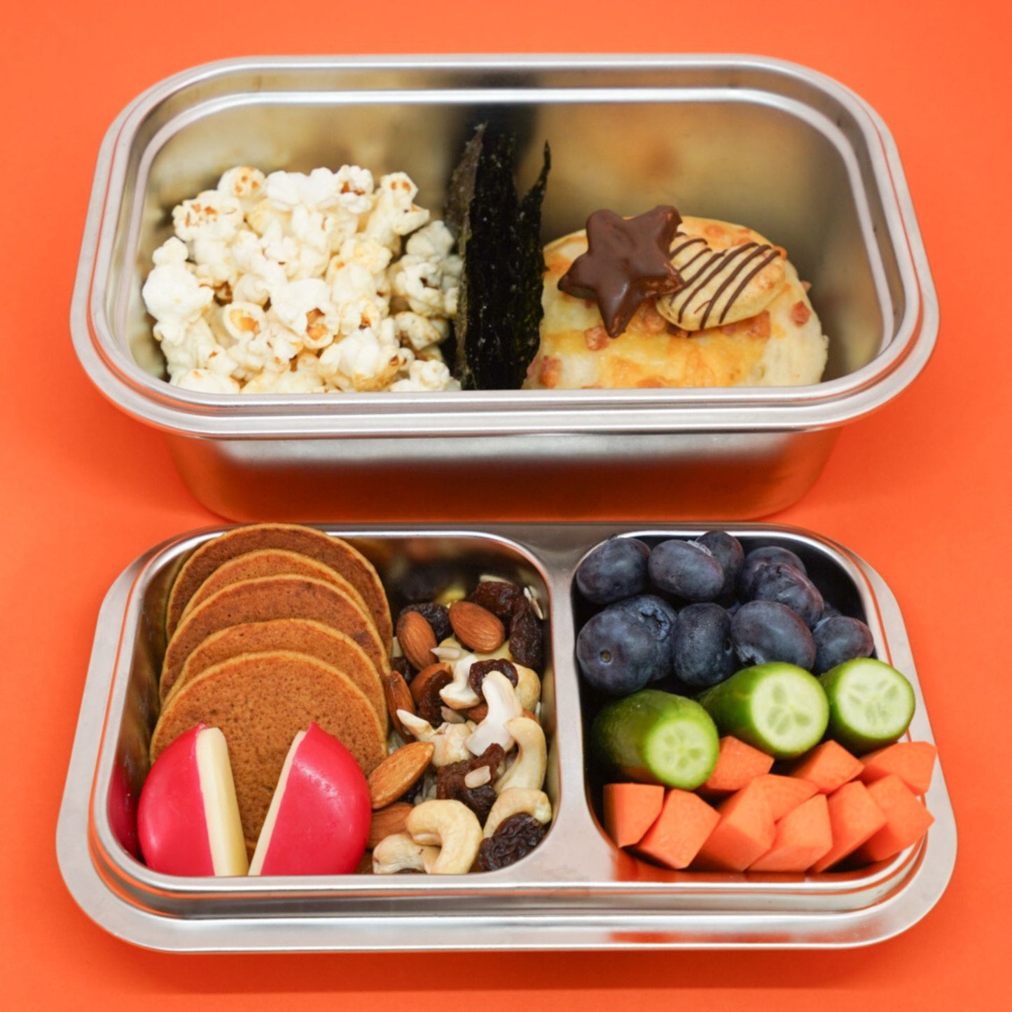 Stainless Steel Double Layer 1500ml Lunchbox