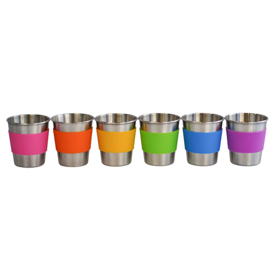 Rainbow Cup Set of 6 BRIGHTS (Save 20%)