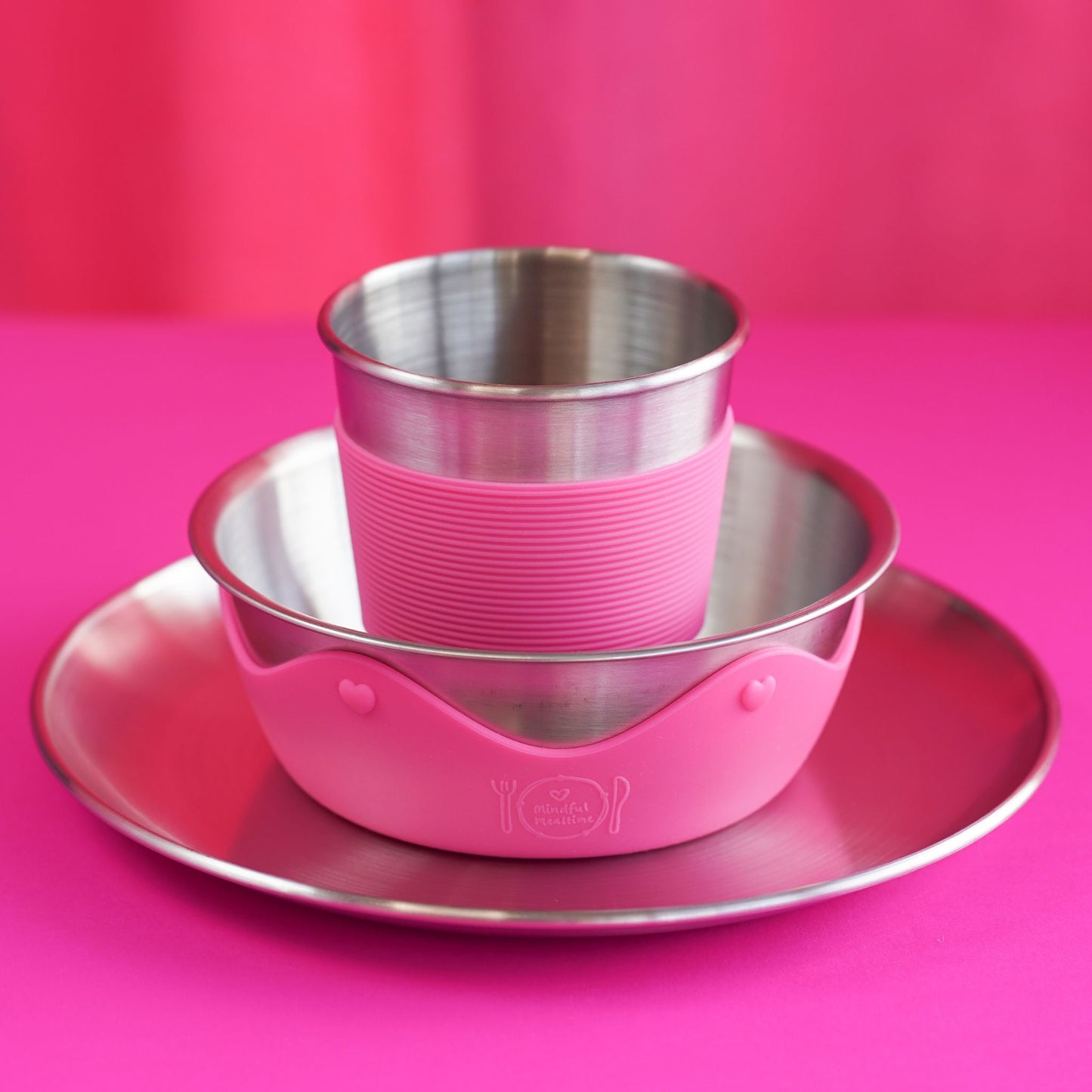 Kids Stainless Steel Mealtime Starter Set (Save 10%)