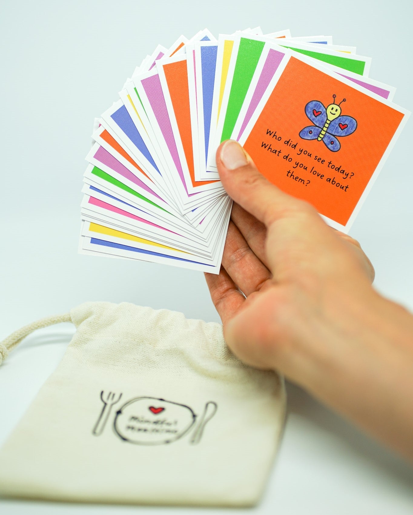 Conversation Starter Cards for Connection Mindful Mealtime