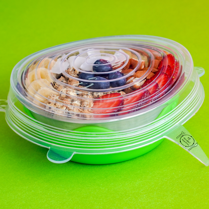 3 piece Silicone cover set to fit our Cup, Bowl & Round plate