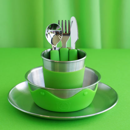Kids Stainless Steel Mealtime Essentials Set (Save 20%)