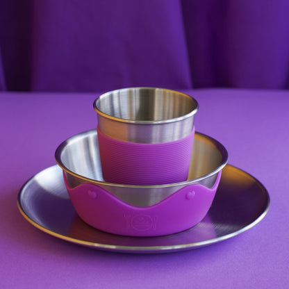 Kids Stainless Steel Mealtime Starter Set (Save 20%)