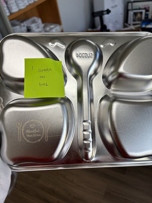 Seconds Butterfly Section Plates 30% off