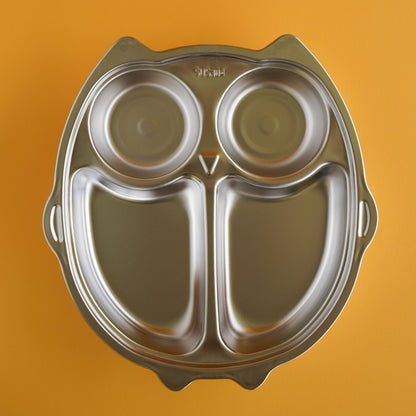 Stainless Steel Owl Section Plate (20% off)