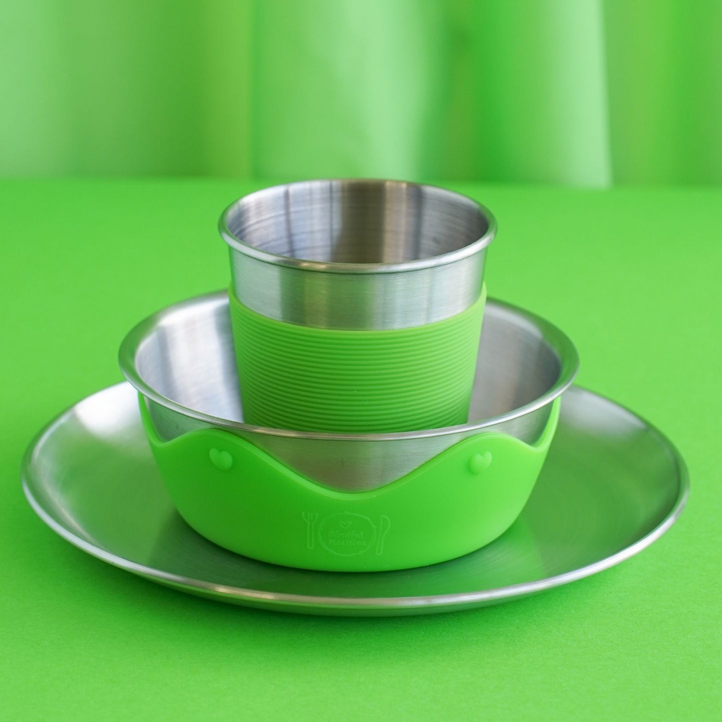 Kids Stainless Steel Mealtime Starter Set (Save 10%)