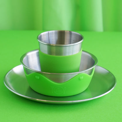 Kids Stainless Steel Mealtime Starter Set (Save 20%)