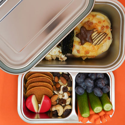 Stainless Steel Double Layer 1500ml Lunchbox