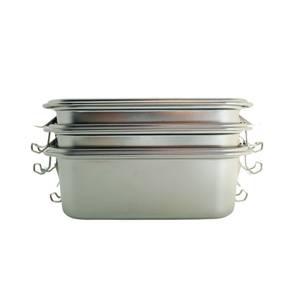 Stainless Steel Double Layer 1500ml Lunchbox