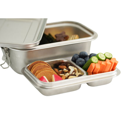 Stainless Steel Double Layer 1500ml Lunchbox