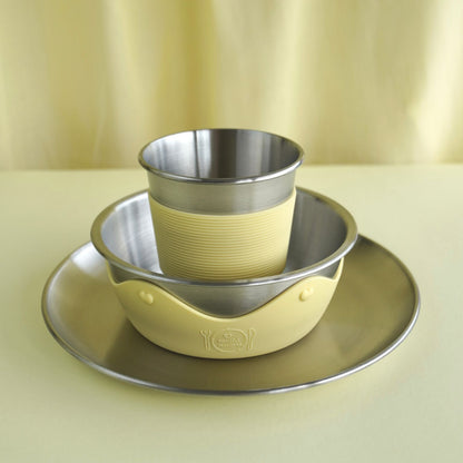 Kids Stainless Steel Mealtime Starter Set PASTELS (Save 10%)