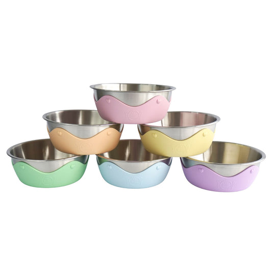 Kids Stainless Steel Bowl PASTELS