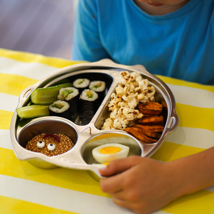 Stainless Steel Owl Section Plate (20% off)