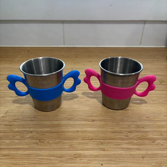 Kids Stainless Steel Cup with Silicone Handles PRE-ORDER ONLY