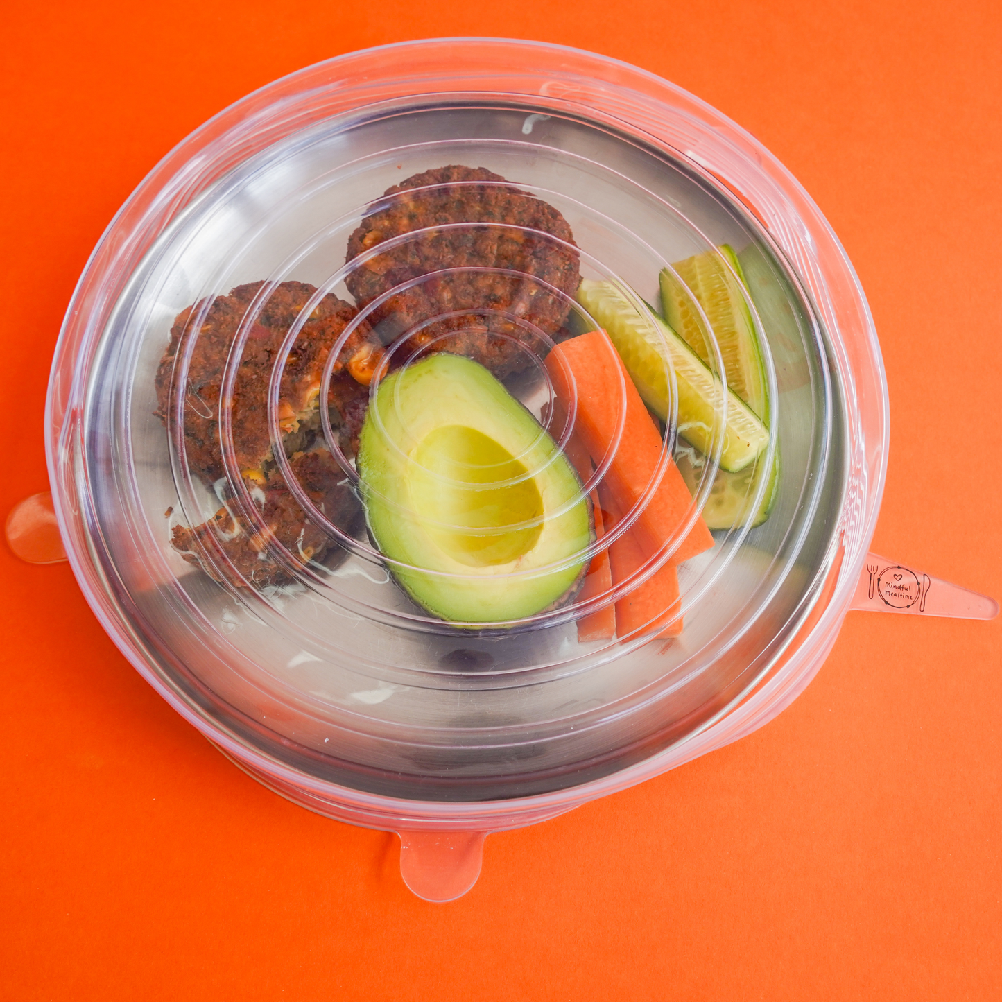 3 piece Silicone cover set to fit our Cup, Bowl & Round plate