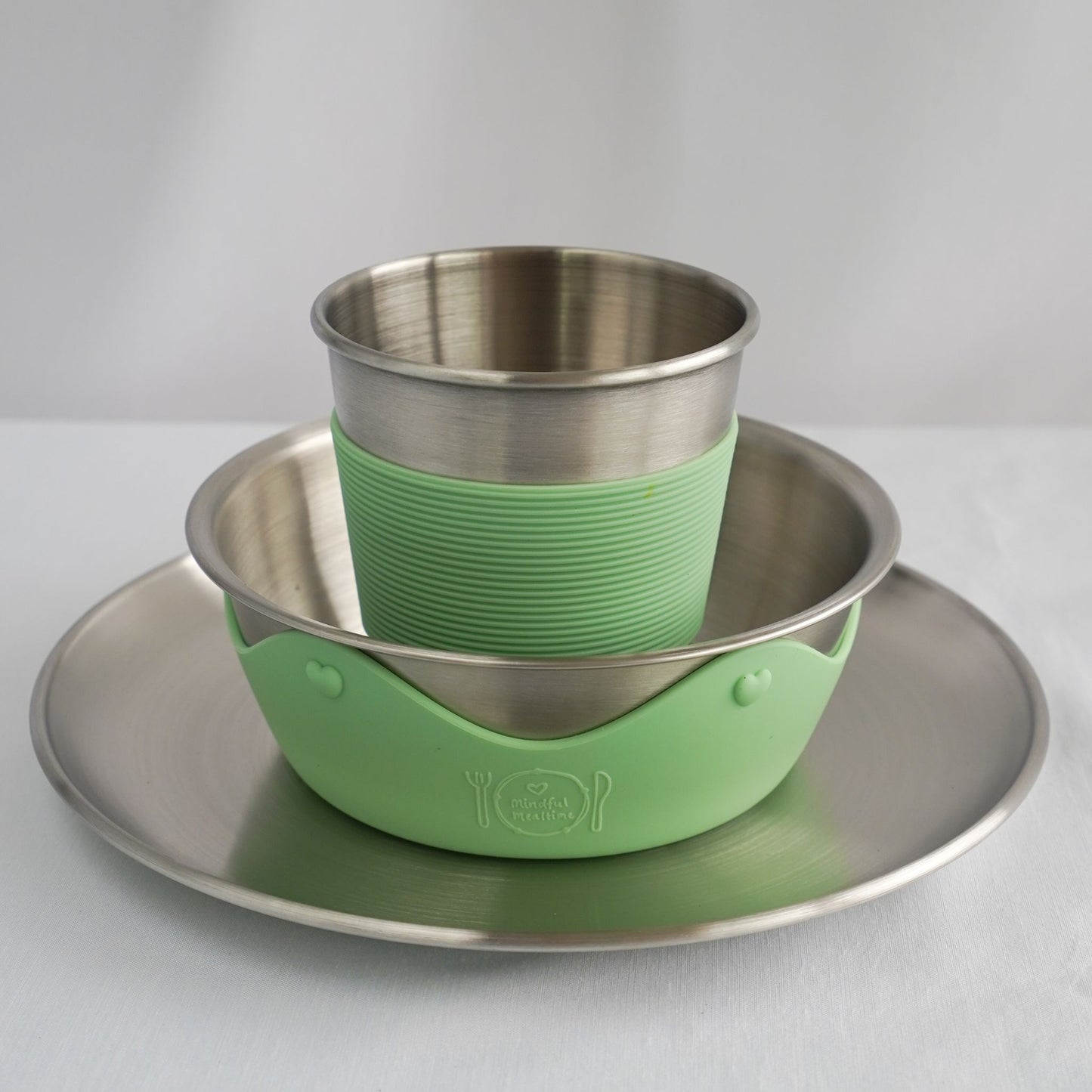 Kids Stainless Steel Mealtime Starter Set (Save 10%)