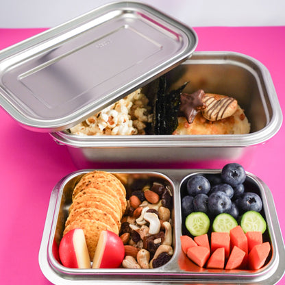 Stainless Steel Double Layer 1500ml Lunchbox