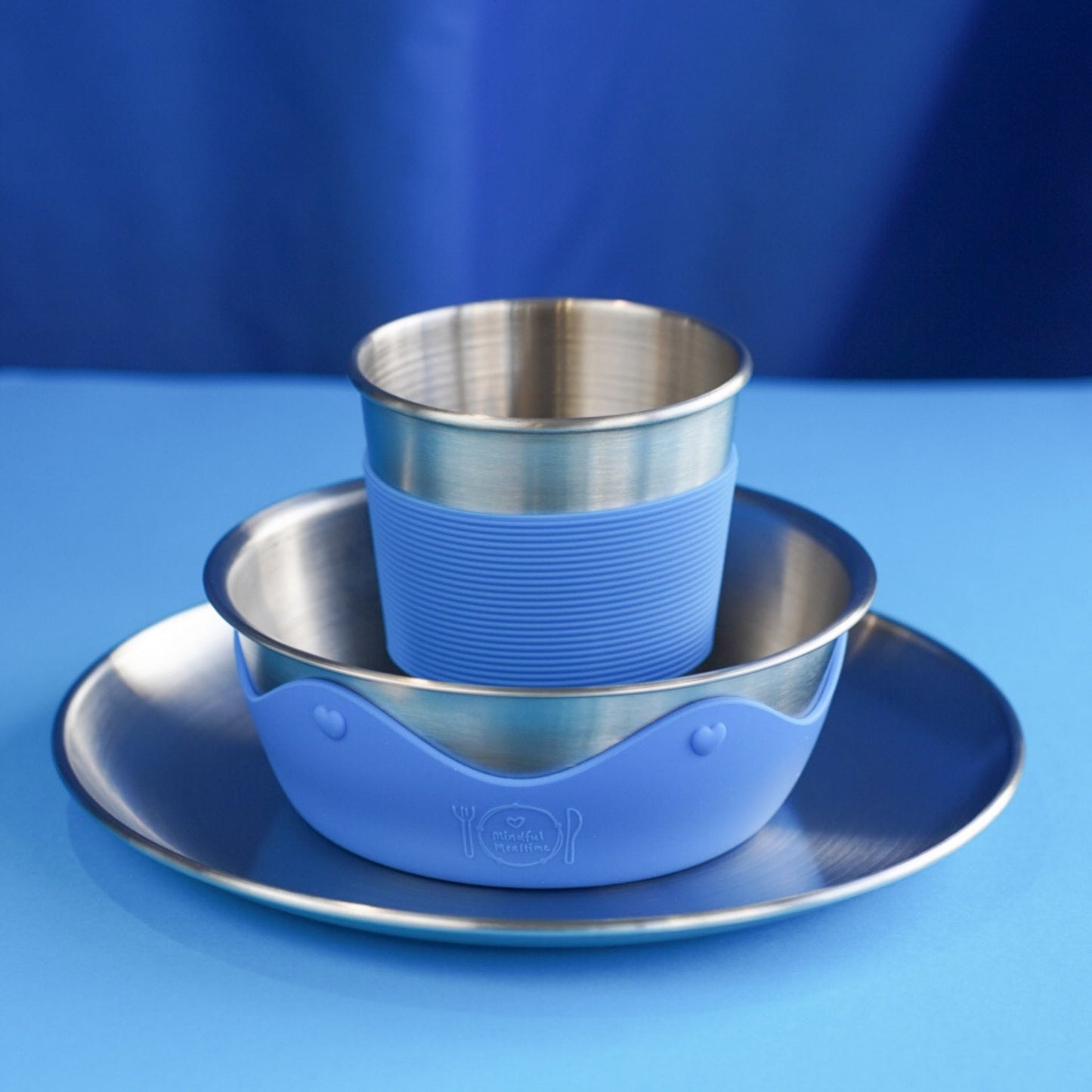 Kids Stainless Steel Mealtime Starter Set (Save 10%)
