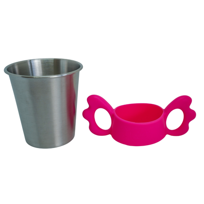 Kids Stainless Steel Cup with Silicone Handles