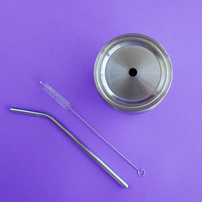 Stainless Steel Double Walled Smoothie Cup 500ml (20% off)