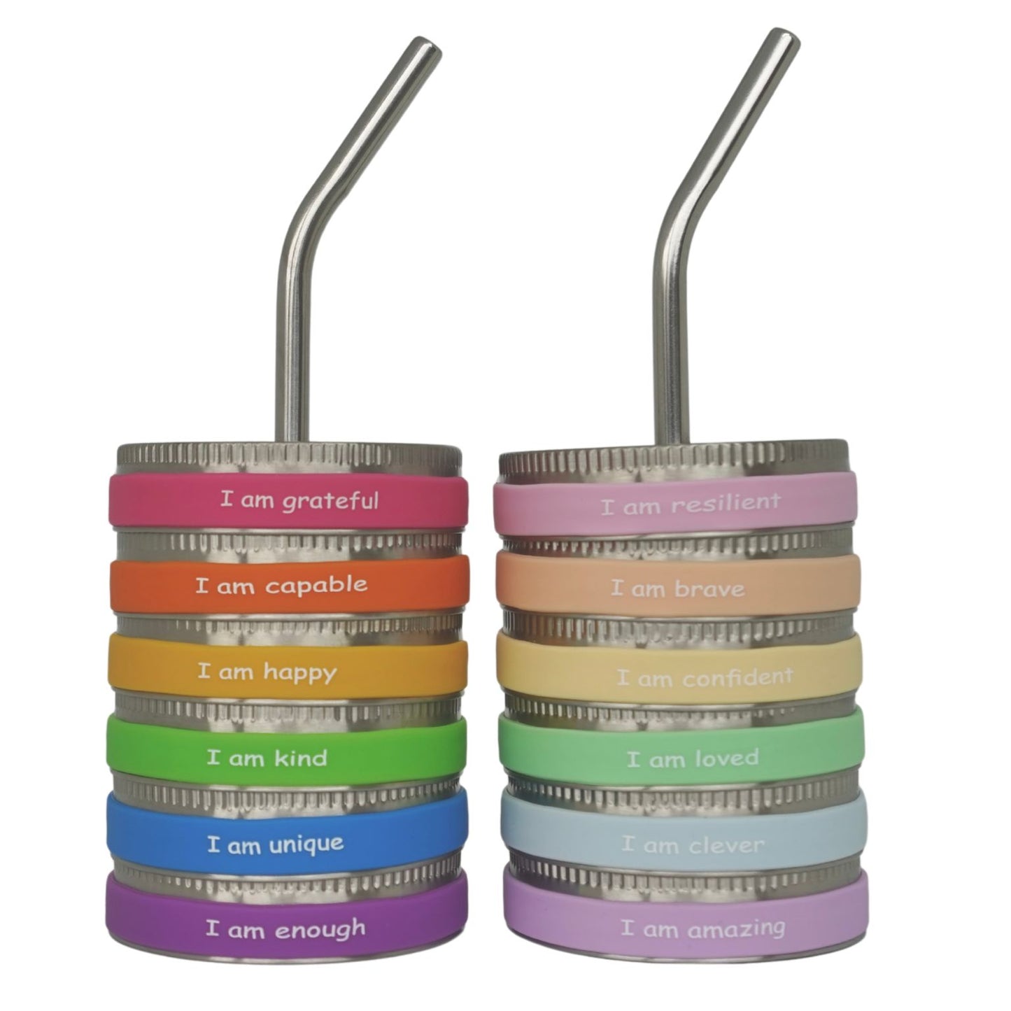 Smoothie Cup Affirmation Bands – 6 Pack (Save 20%)