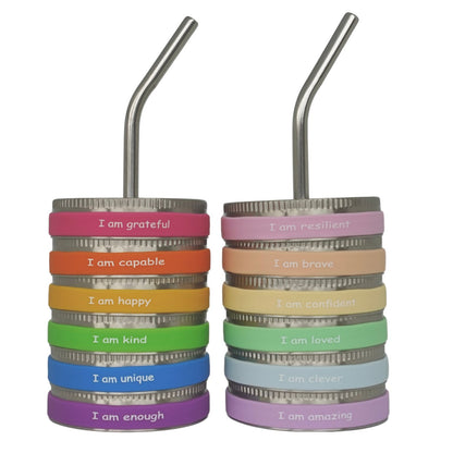 Smoothie Cup Affirmation Bands – 6 Pack (Save 20%)