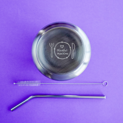 Stainless Steel Double Walled Smoothie Cup 500ml (20% off)