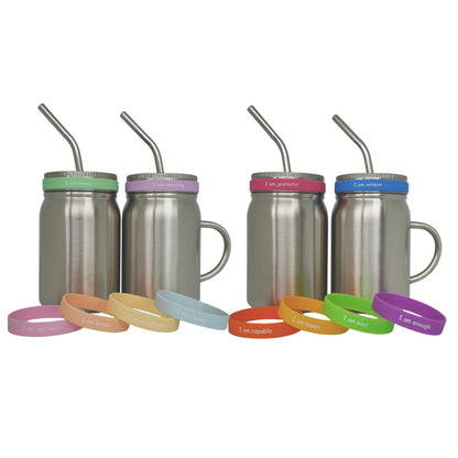 Smoothie Cup Affirmation Bands – 6 Pack (Save 20%)