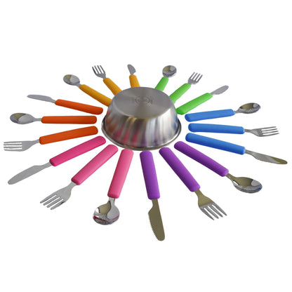 3 piece Kids Stainless Steel Cutlery Set