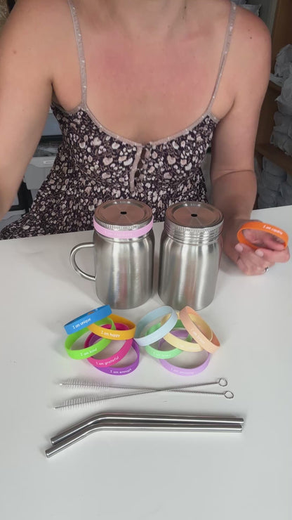 Smoothie Cup Affirmation Bands – 6 Pack (Save 20%)