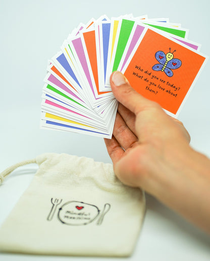 Conversation Starter Cards for Connection Mindful Mealtime