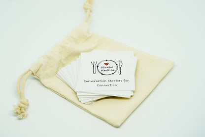 Conversation Starter Cards for Connection Mindful Mealtime