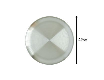 Kids Stainless Steel Plate Mindful Mealtime