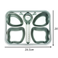 Stainless Steel Butterfly Section Plate Mindful Mealtime