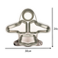 Stainless Steel Plane Section Plate Mindful Mealtime